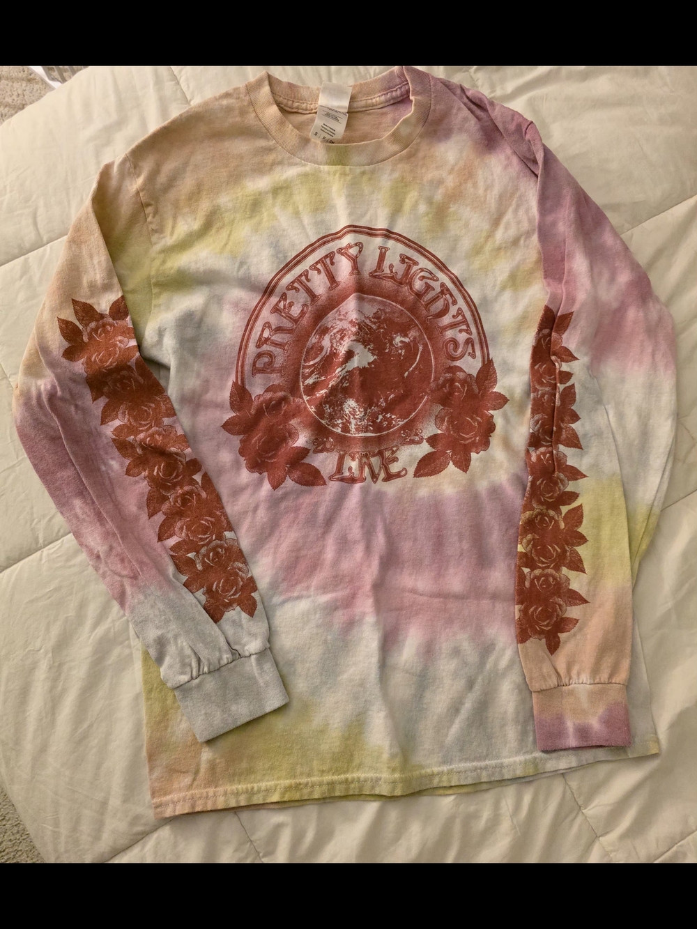 Pretty LightS Tie-Dye Long Sleeve 2023 Tour TEE